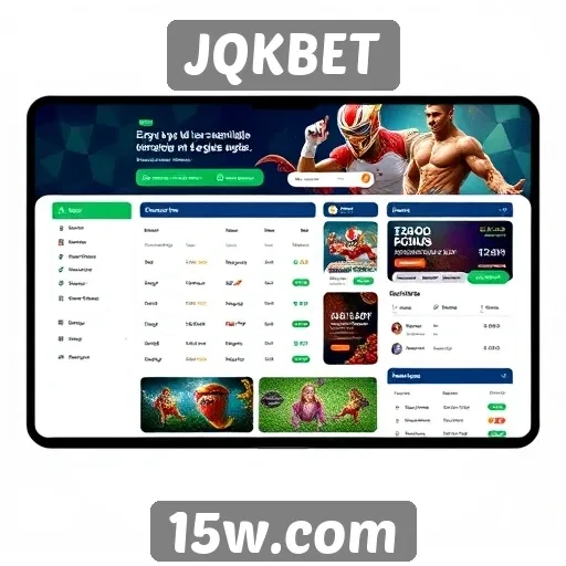 Interface do usuário do JQKBET é intuitiva e acessível